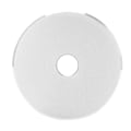 Pikkukuva 3 / 8: 45 RPM-levysoittimen sovitin, suuri reikämuunnoslevy, vinyyli, musta kiinnityssovitin useimmille suurireikäisille levyille, hopea