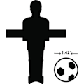 Miniatyrbild 5 av 8: Ersättningsbollar för fotbollsspel, officiell bordsfotbollsboll i mini-färgstark design, hållbar konstruktion för långvarigt spel, mångsidig användning