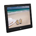 Miniatyrbild 1 av 5: Timeless Gallery, 7 tums digital fotoram med högupplöst LCD-skärm, albumfunktion, ultratunn design för skrivbord eller väggmontering (kalenderklocka)