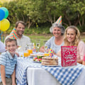 Miniatyrbilde 2 av 5: 4 stk. Happy Birthday gavepose med varmluftsballong papirpose til studenter med gavepose