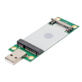 Pikkukuva 2 / 5: Mini PCI-E - USB -nousukortti WWAN-testisarjakortille 3G/4G-moduuli SIM-kortilla