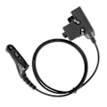 Miniatyrbild 8 av 8: Walkie Talkie Headset Adapter Push to Talk Robust Metallklämma Ersättning För Motorola APX Apx‑4000 Apx‑6000 Apx‑6000xe