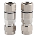 Miniatyrbillede 2 af 3: 2 stk. N-han stik RF koaksialadapter N-type stik kabelantenneadapter til 1/2'' radio