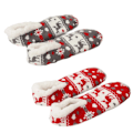 Miniatyrbillede 1 af 4: Dame Tøffel Sokker Varme Fuzzy Fleece-foret Indendørs Anti-Skid