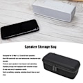 Miniatyrbillede 7 af 8: Højttaler Hard Carrying Case Bærbar Beskyttelse Hard EVA Case til SL Mini 1 & 2 (I og II Gen) Højttalere (Ydre Sort Indre Grå)