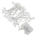 Miniatyrbillede 2 af 5: 4,4 m 40 LED kuglestil vandtæt LED lyskæde til hjemmets feriedekoration