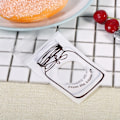 Miniatyrbillede 2 af 5: 100 stk./pakke søde plastik slik, kiks, cookies gaveindpakningspose festartikler (hvid) 7cm*10cm+3cm