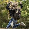 Pikkukuva 3 / 4: Pehmoinen avaimenperä täytetty eläin söpö muotiasuste reppu green
