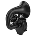 Miniatyrbillede 5 af 5: Universal Sneglehorn Sort Fanfare 12/24V 120dB Luft Trompet til Bil Lastbil Bus Van Tog