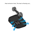 Miniatyrbilde 6 av 8: F22 4 i 1 trådløs ladestasjon Foldable Magnetic Wireless Charging Station for IPhone 12 Series Black