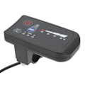 Miniatyrbild 3 av 8: Elektrisk Cykel Display Kontrollpanel, Universell Kompatibilitet Med Tydlig LED-Skärm, ABS-Hölje Erbjuder Robust Skydd Mot Väder och Vind