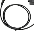 Miniatyrbild 5 av 8: Radio Headset Adapter Push To Talk Ljud Walkie Talkie Öronsnäcka Adapter Ersättning för Icom V8 V80 V82
