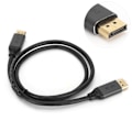 Pikkukuva 5 / 5: DisplayPort-DisplayPort-kaapeli 1.4 8K 240Hz ääni- ja videokaapeli 1M PC-TV:lle