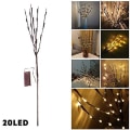 Miniatyrbillede 4 af 5: Gren af LED-lampe, 20 grene af vandtæt lys