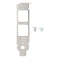 Miniatyrbillede 3 af 5: 10/100/1000Mbps RJ-45*2 Dobbelt port PCI-Ex1 GigabiT netværkskort til 8102-T2
