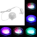 Miniatyrbillede 2 af 5: LED Multicolor Mini Vandtæt Rund Akvarielys Nedsænkelig