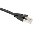 Pikkukuva 4 / 8: RJ45 Ethernet -sovitinkaapelin jatke 1-2 porttiin Erinomainen yhteydensiirto Hyvä signaali Ethernet-pistorasia-sovitin