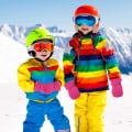Miniatyrbilde 5 av 5: Vinter Ski Hansker Svart Universal Finger Hansker Håndmalt M