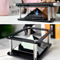 Miniatyrbild 5 av 5: 3D Holografisk Display Stativ Projektor 3.5-6 tums Mobil Smartphone Hologram Fäste