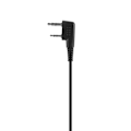 Miniatyrbillede 6 af 6: Sort K-hoved EAr-krog øretelefon Walkie Talkie tovejs radio headset