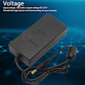 Miniatyrbilde 3 av 8: Strømadapter for PS2, erstatningsplugg og spill AC-adapterladerkabel for PS2 Slim 70000 9000-konsoll 100‑240V EU-plugg