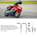 Miniatyrbild 4 av 4: 158 st/set Universal kåpa bultar packning skiftnyckel kit motorcykel tillbehörSilver