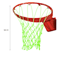 Miniatyrbild 2 av 5: Basketnät som lyser i mörkret, nattljus korg nät Heavy Duty ersättning utomhus lysande tjock solenergi alla väder bärbar standardstorlek