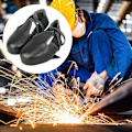 Miniatyrbild 2 av 5: Skyddssko med tåhätta i titan-aluminiumlegering, justerbar remdesign för universellt skydd, halkfri sula säkerställer stabilitet och säkerhet för
