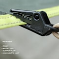 Miniatyrbild 4 av 5: Unik Design Presenningsklämma, Överlevnadsverktyg för Camping med Lättlåst Mekanism, Utomhuskits Tillbehör för Portabel Storlek, Kraftig