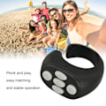 Miniatyrbilde 4 av 8: Smart Ring Controller Bluetooth 5.3 Trådløs Fjernkontroll Sidevender for Tik Tok Elektronisk Bok Svart