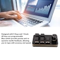 Miniatyrbilde 3 av 5: Programmerbar tastatur 5 taster 1 knott Blå bryter Mekanisk Hot Swappable Kablet USB Mini tastatur for Media Games Office
