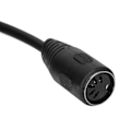 Pikkukuva 3 / 5: DIN 5-nastainen naaras DIN 5-nastainen naaras -sovitin 9,8 jalkaa PVC-joustava Plug and Play -sovitinjatkokaapeli AV-laitteille