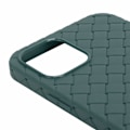 Miniatyrbillede 3 af 8: Smartphone Bagcover Bagside Støvsikkert Etui Beskyttende Cover til IPhone 12/12 Pro(Grøn )