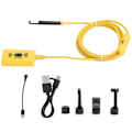Pikkukuva 2 / 8: 8mm HD 1200P IP68 vedenpitävä WIFI-endoskooppi langaton tarkastuskamera iOS/Android2m/6.6ft