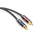 Miniatyrbillede 3 af 8: JORINDO Mikrofonkabel Dobbelt XLR Han til Dobbelt RCA Kabeladapter til HiFi Stereo Lydanlæg Hjemmebiograf System 1,5m JD6052-1