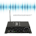 Miniatyrbillede 8 af 8: Bil Mini Audio Powerforstærker Bluetooth 5.0 2.0 Kanal Koaksial Dekodning Høj Lav Tuning med Fjernbetjening