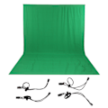 Pikkukuva 2 / 8: 3x6m Valokuvaustausta Vihreä Tausta Chromakey Taustakangas Valokuvastudio Video