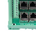 Miniatyrbild 5 av 8: 9-vägs buss-kort stabil överföring högeffektiv kompakt design terminal block breakout-kort för utrustning