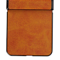 Miniatyrbild 4 av 8: Fodral för Oppo Find N2 Flip Syntetiskt läder Ultra tunt Stötsäkert Telefonskyddsskal för Oppo Find N2 Flip Brun