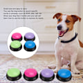 Miniatyrbillede 8 af 8: 4 stk. Record Talking Button Multifunktionel 30S Hundekommunikationsknapper til hunde katte kæledyr