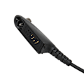 Pikkukuva 5 / 8: Radiopuhelimen Walkie Talkie -sovitinkaapelin painike puhuaksesi U94 PTT -kuulokemikrofoniliittimelle Motorola GP140 GP320 GP328 GP338 GP340 -laitteille