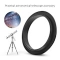 Miniatyrbillede 1 af 5: 1 stk. M48mm-M54mm adapterring i aluminiumlegering, sort, tilbehør til astronomisk teleskop