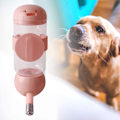 Miniatyrbild 4 av 5: Droppfri hundvattenbehållare flaska-hundbur vattenbehållare vattenautomat vattenkokare för husdjur kan höjas och sänkas dricksvattenmatning