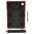Miniatyrbillede 1 af 5: Tablet Etui Multifunktion Robust Stødsikker Tablet Beskyttelsescover til Samsung Tab A8 10.5inch 2022 X200 X205 Tablets