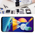 Pikkukuva 1 / 8: LCD-näyttö Digitointi Näytön Vaihto Kehyksellä Samsung Galaxy M11 M115 SM M115 6.4 Tuuman Kosketusnäyttö Kokoonpano Korjaustyökalusarjan Kera