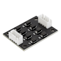 Miniatyrbild 4 av 5: Heatsinks Vibrationsdämpare Set NEMA17 Stepper Motor 3D-skrivartillbehör