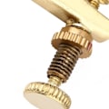 Miniatyrbillede 4 af 8: 4 stk. holdbare legering finjusteringsskruer strengjusteringsdele til 3/4 4/4 violin (guld)