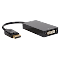 Pikkukuva 5 / 5: DisplayPort VGA-videomuunnin 3-in-1 kannettava DP HD Multimedia Interface VGA DVI -kaapeliadapteri