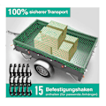 Miniatyrbild 3 av 5: Högpresterande lastnät Starkt säkerhetsnät Lastbil Skip Klättring Släp Nät Grön