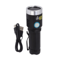 Miniatyrbillede 3 af 5: 20W 365nm LED Ultraviolet Lommelygte USB Genopladelig UV Lommelygte
